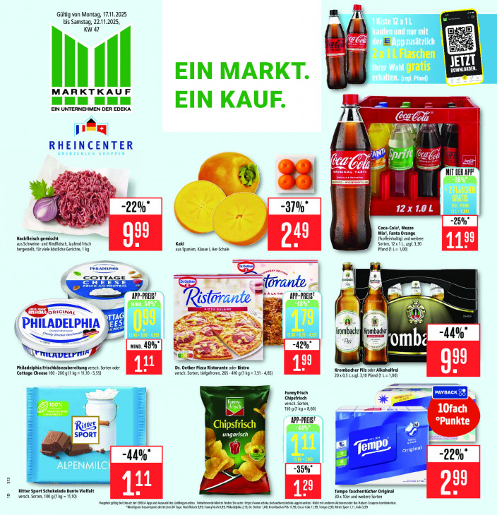 Marktkauf Angebote ab 17.11.25 bis 22.11.25