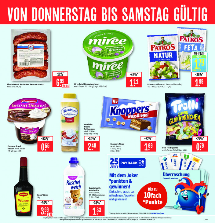 Marktkauf Angebote ab 17.11.25 bis 22.11.25