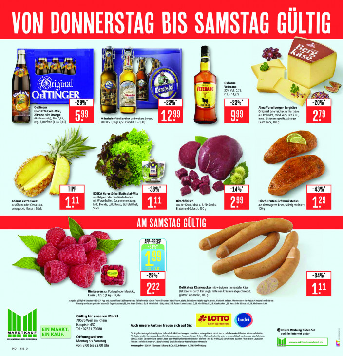 Marktkauf Angebote ab 17.11.25 bis 22.11.25