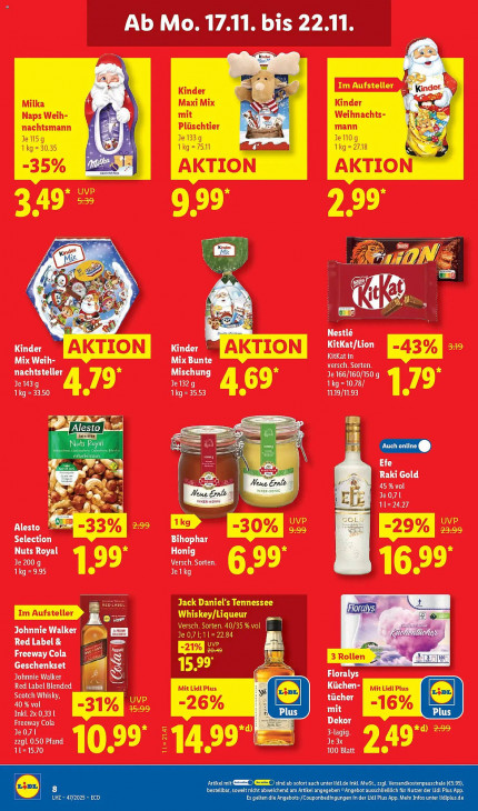 Lidl Angebote ab 17.11.25 bis 22.11.25