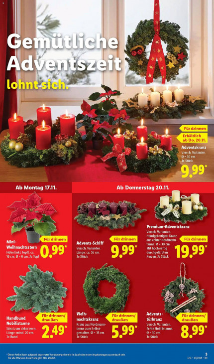 Lidl Angebote ab 17.11.25 bis 22.11.25