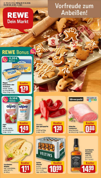 Rewe Angebote ab 17.11.25 bis 22.11.25