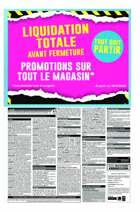 Cora Dépliant 18.11.2025