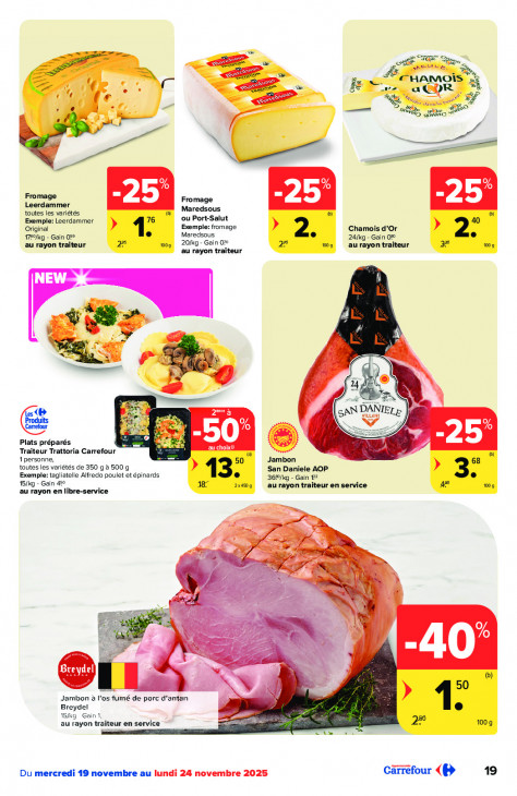 Carrefour Dépliant 19.11.2025