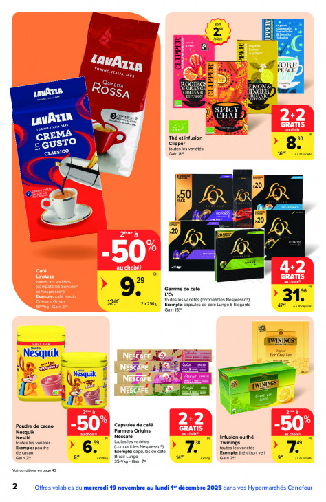 Carrefour Dépliant 19.11.2025