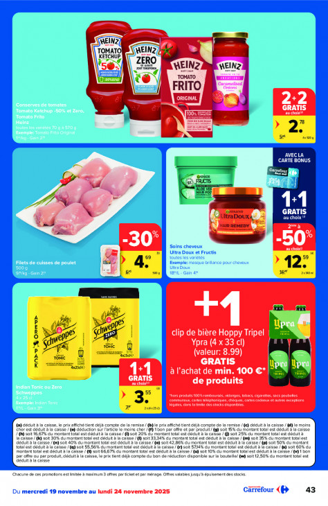 Carrefour Dépliant 19.11.2025