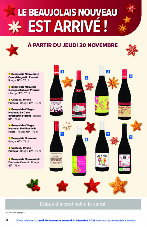 Carrefour Dépliant 19.11.2025