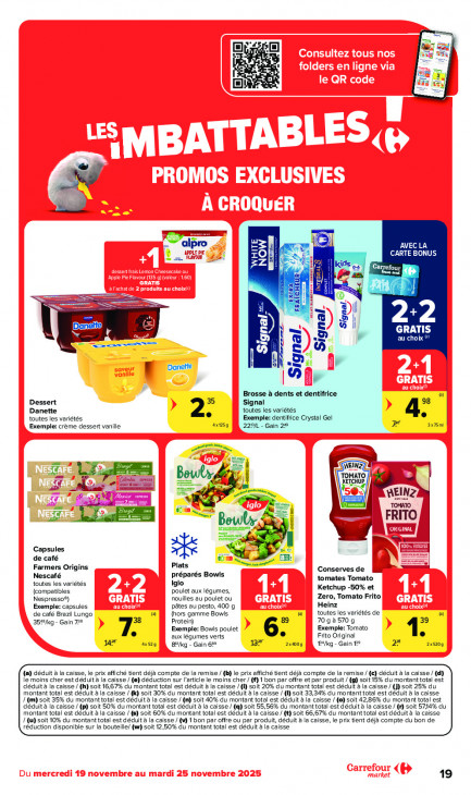 Carrefour Dépliant 19.11.2025