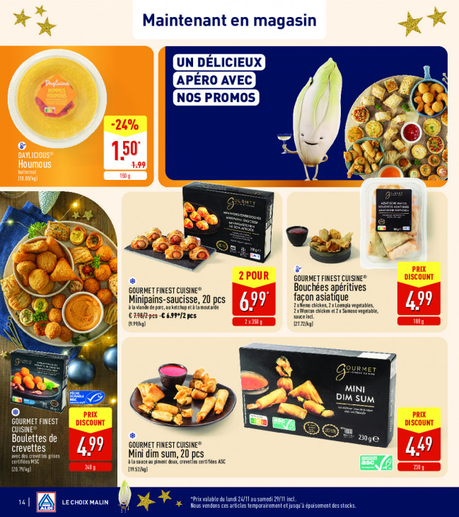 Aldi Dépliant 24.11.2025