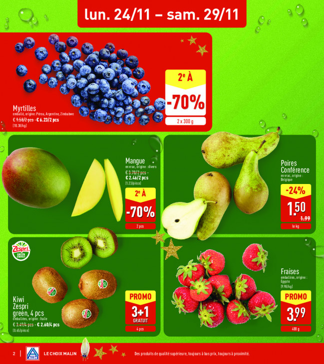 Aldi Dépliant 24.11.2025