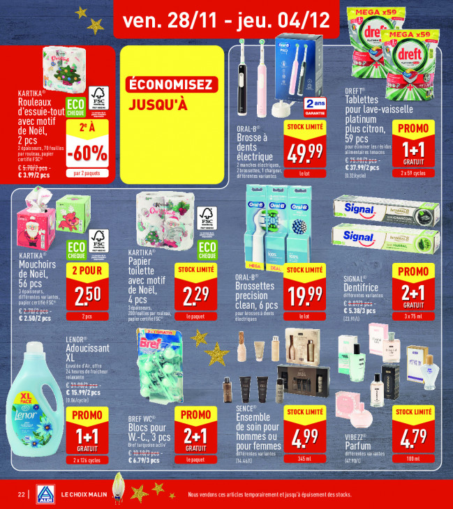 Aldi Dépliant 24.11.2025