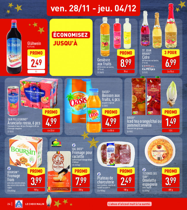 Aldi Dépliant 24.11.2025