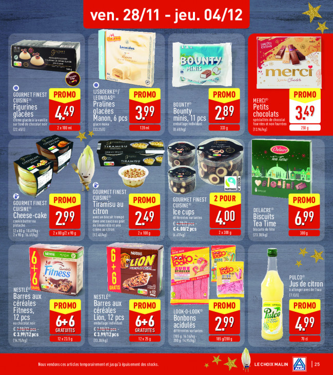 Aldi Dépliant 24.11.2025