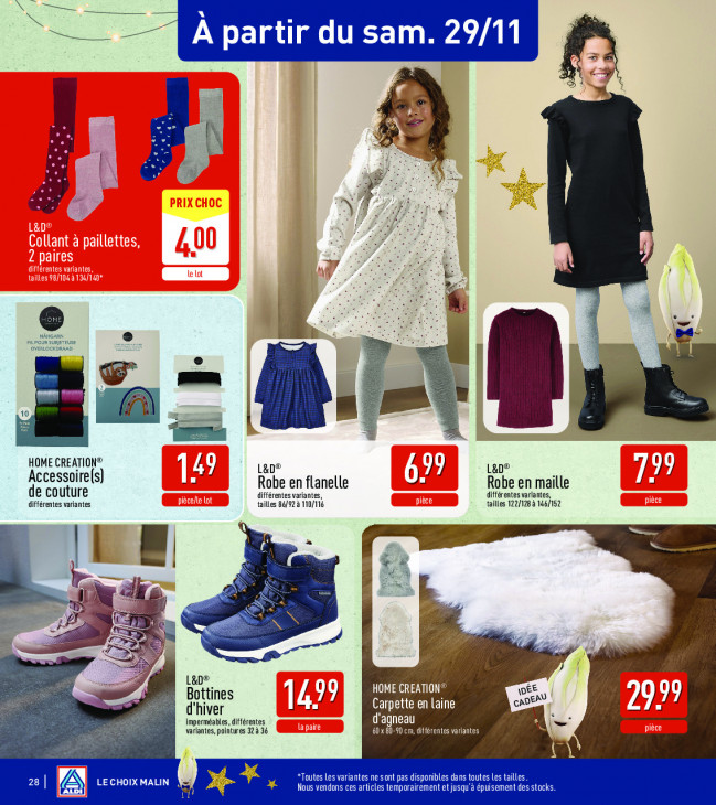 Aldi Dépliant 24.11.2025