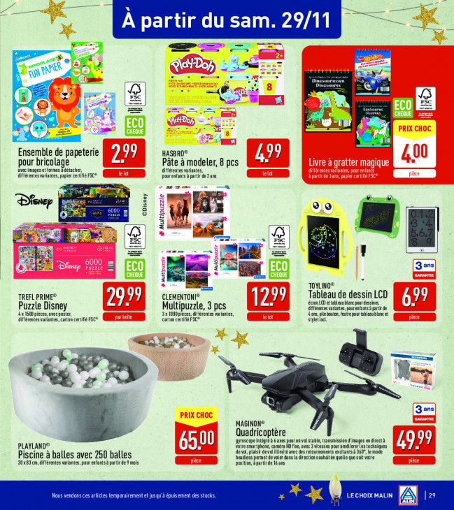 Aldi Dépliant 24.11.2025