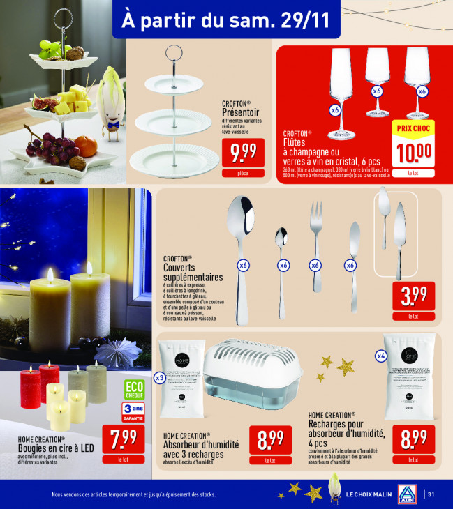 Aldi Dépliant 24.11.2025