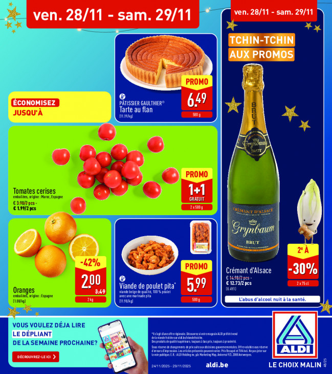 Aldi Dépliant 24.11.2025