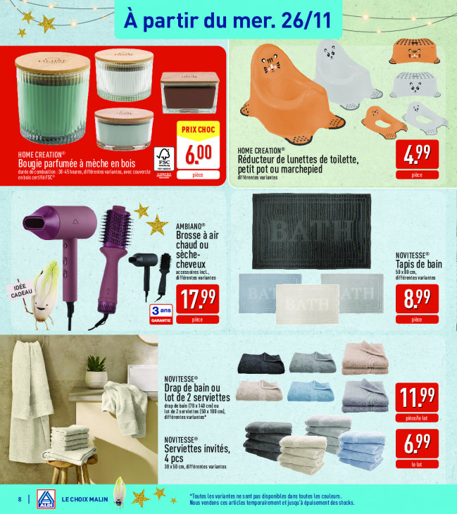 Aldi Dépliant 24.11.2025