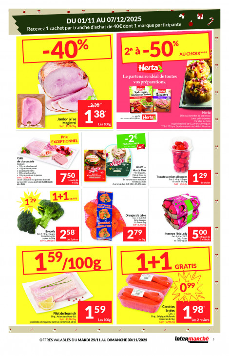 Intermarché Dépliant 25.11.2025