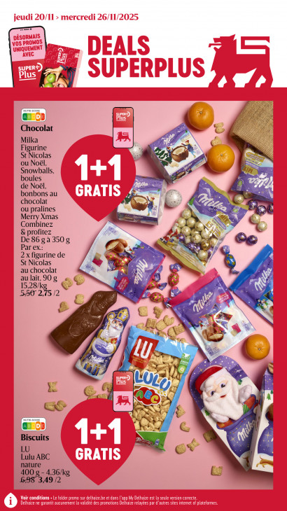 Delhaize Dépliant 20.11.2025