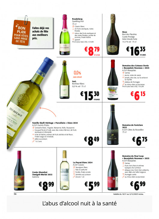 Colruyt Dépliant 19.11.2025