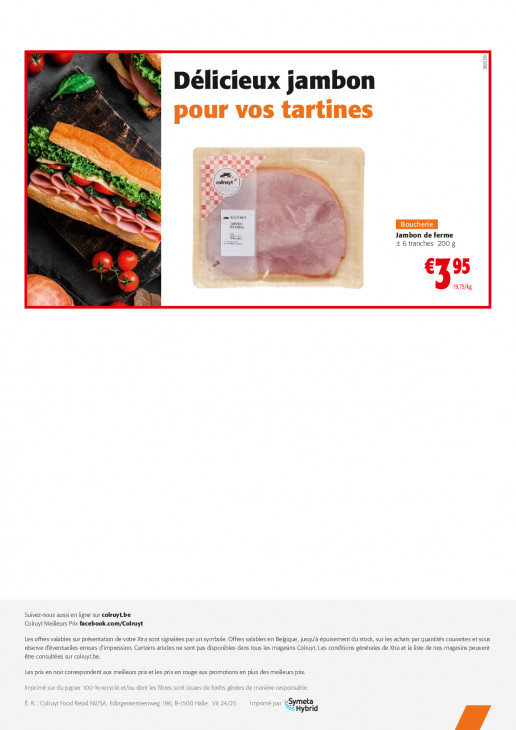 Colruyt Dépliant 19.11.2025