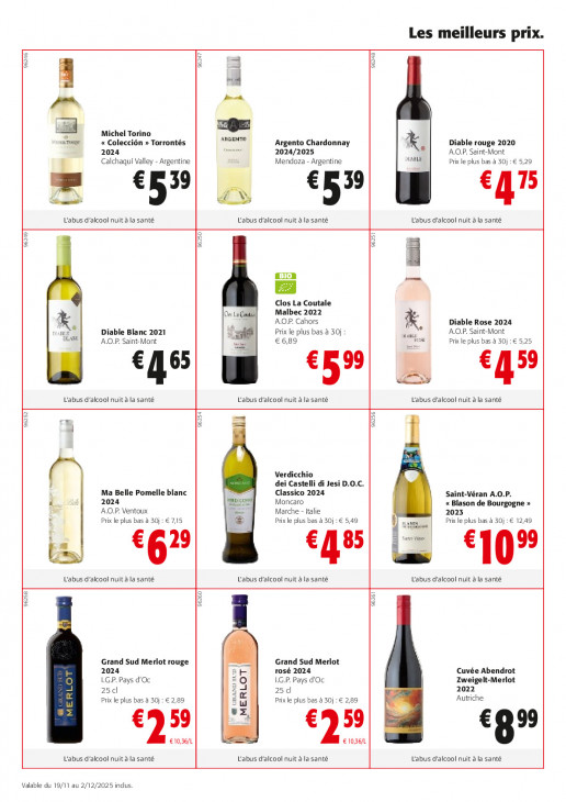 Colruyt Dépliant 19.11.2025