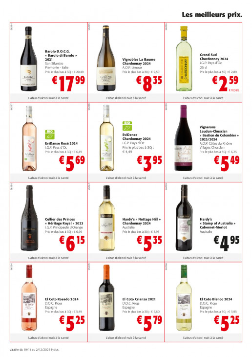 Colruyt Dépliant 19.11.2025