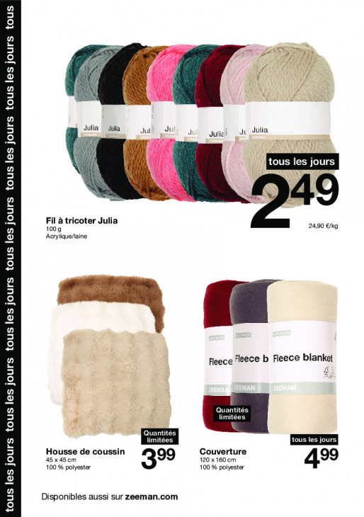 Zeeman Dépliant 22.11.2025