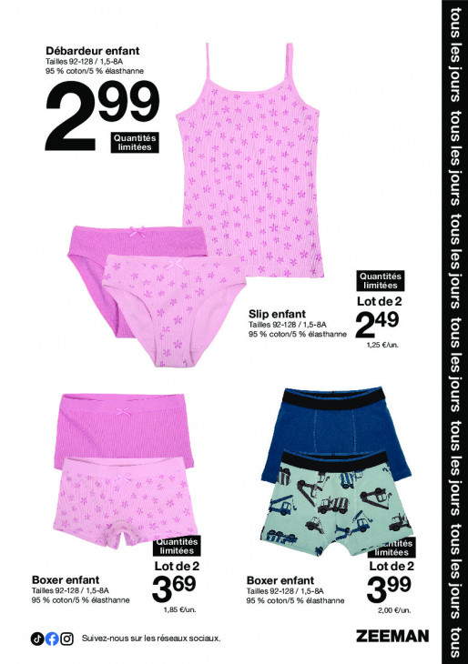 Zeeman Dépliant 22.11.2025