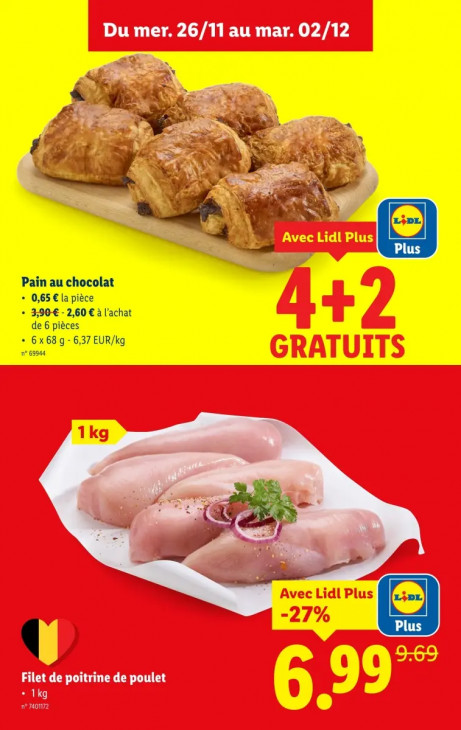 Lidl Dépliant 24.11.2025