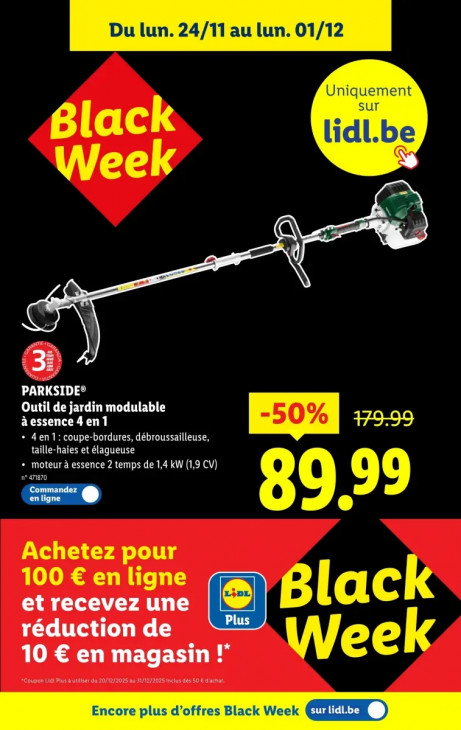 Lidl Dépliant 24.11.2025