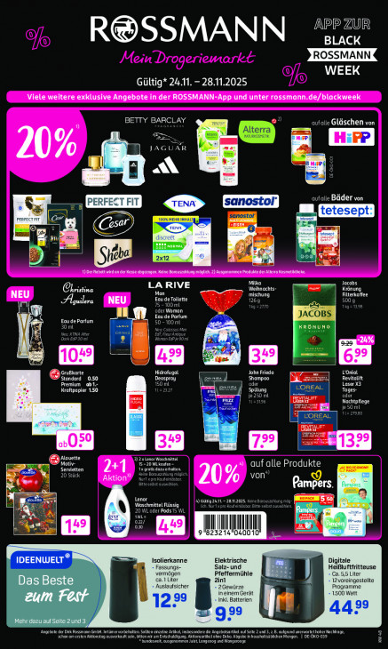Rossmann Angebote ab 24.11.25 bis 28.11.25