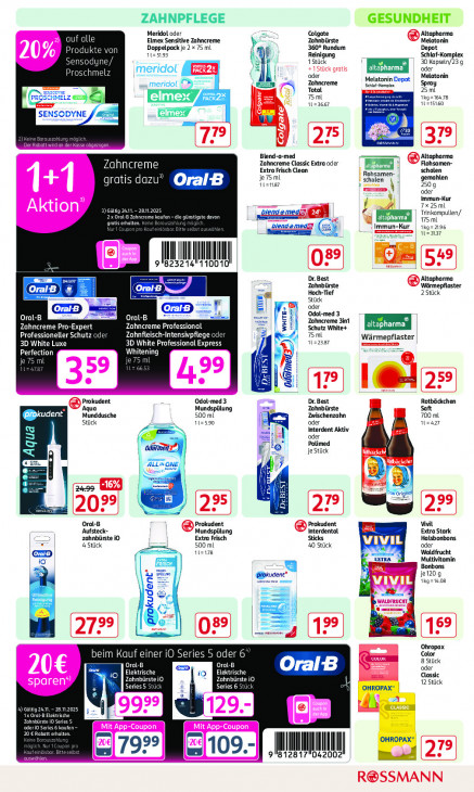 Rossmann Angebote ab 24.11.25 bis 28.11.25