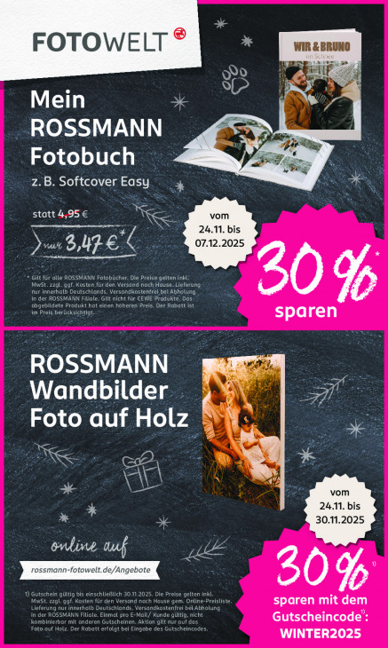 Rossmann Angebote ab 24.11.25 bis 28.11.25