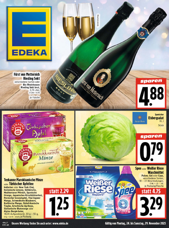 Edeka Angebote ab 24.11.25 bis 29.11.25