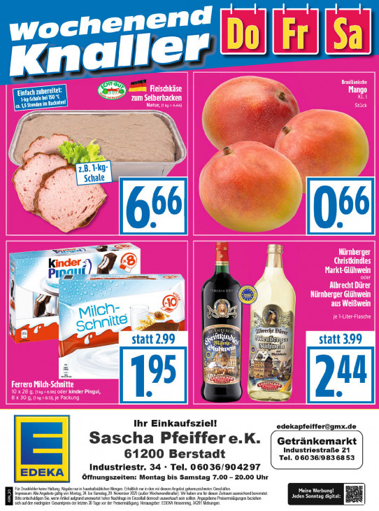 Edeka Angebote ab 24.11.25 bis 29.11.25
