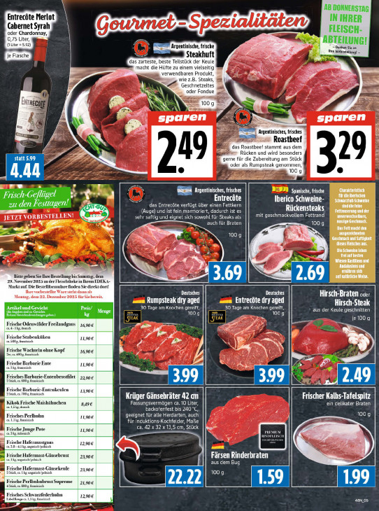 Edeka Angebote ab 24.11.25 bis 29.11.25