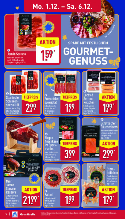 Aldi Nord Angebote ab 01.12.25 bis 06.12.25