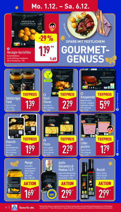 Aldi Nord Angebote ab 01.12.25 bis 06.12.25
