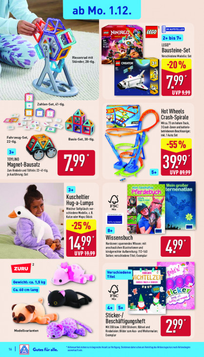 Aldi Nord Angebote ab 01.12.25 bis 06.12.25