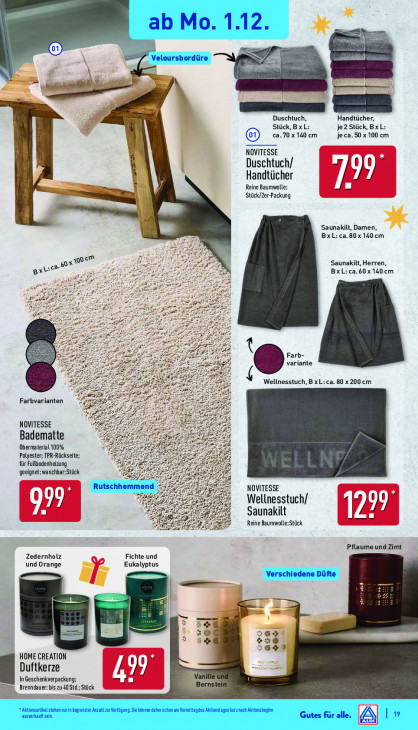 Aldi Nord Angebote ab 01.12.25 bis 06.12.25