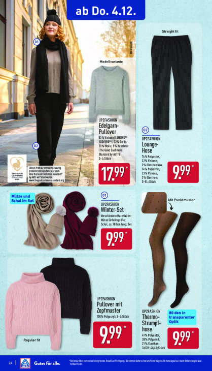 Aldi Nord Angebote ab 01.12.25 bis 06.12.25