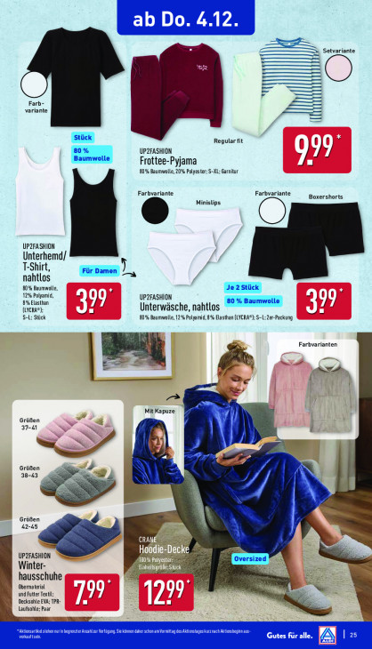 Aldi Nord Angebote ab 01.12.25 bis 06.12.25