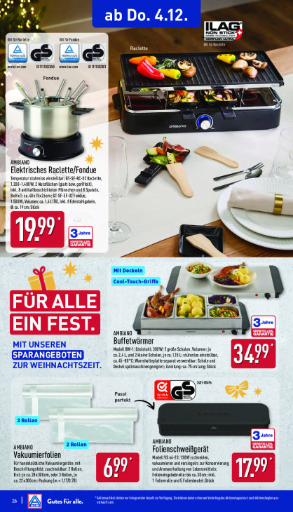 Aldi Nord Angebote ab 01.12.25 bis 06.12.25