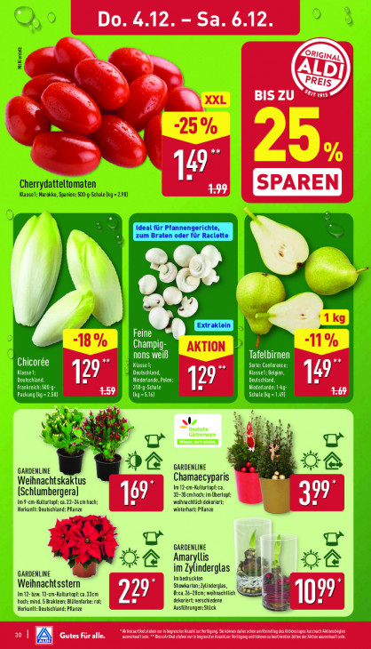 Aldi Nord Angebote ab 01.12.25 bis 06.12.25