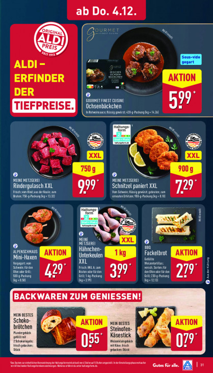 Aldi Nord Angebote ab 01.12.25 bis 06.12.25