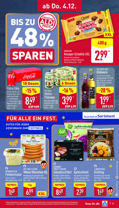 Aldi Nord Angebote ab 01.12.25 bis 06.12.25