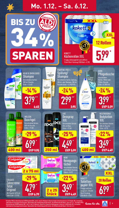 Aldi Nord Angebote ab 01.12.25 bis 06.12.25