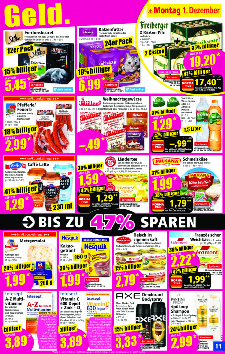 Norma Angebote ab 01.12.25 bis 06.12.25